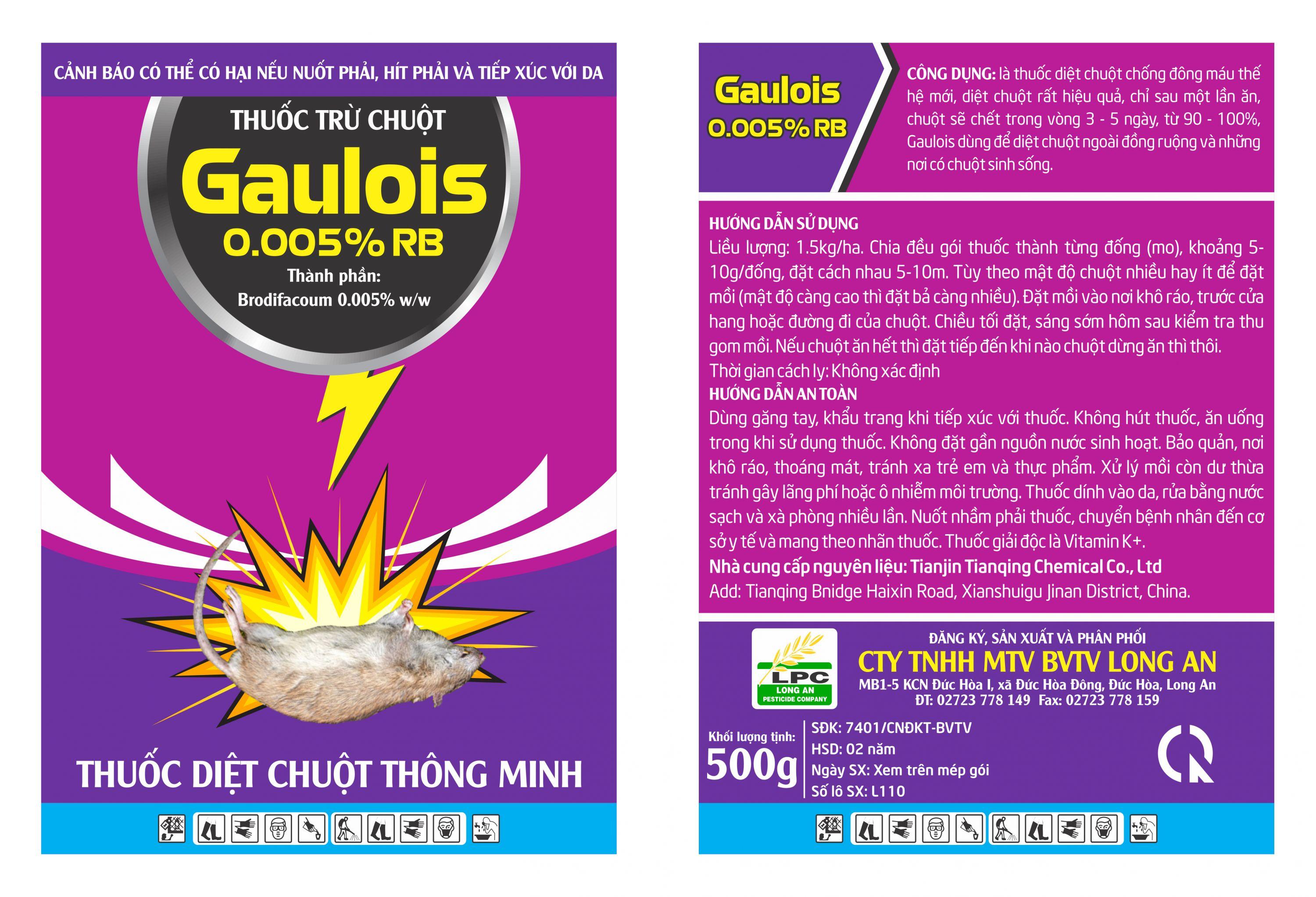 Gaulois 0.005%RB